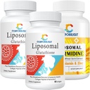 Liposomal Glutathione Supplement, Liposomal Spermidine Supplement