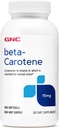 GNC beeta-karoteen 15 mg | A-vitamiini prekursor, mis on vajalik normaalse nägemise jaoks | 360 loend