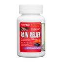HealthA2Z® laste närimisvalu leevendamine | Acetaminophen 160mg | närimistabletid | Viinamarjamaitselised närimistabletid | Aspiriin & Ibuprofeen vaba (60 loeb)