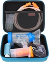Elonbo Nebulisaatori asendusosad Kits/Astma Inhalaator/Inhalaator Spacer Masks/Nebulisaatori Tubing Mouthpiece tarvikud Asenduskomplekt, pihuarvuti inhalaatori nebulisaatori kott (ainult juhul)