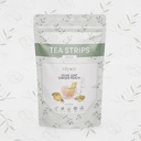 Olyxir Detox Tea Strips - Natural Olive Leaf, Ingver & Peach Maitsed - Instant, Energizing, Organic, Paleo, Vegan, Non-GMO | 25 Ct