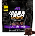 Muscletech High-Protein Mass Gainer (Triple Chocolate Brownie, 6LB) - Mass Tech Extreme 2000 Mass Gainer Valgu Powder Supplement - Kaalu Gainer suurendada lihaseid, tõhustatud taastamine ja tugevus