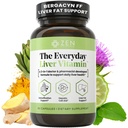 Zen Toitained Igapäevane Maksavitamiin - Maksa Puhastamine Detox & Remont Bergacyn FF, Orgaaniline Piimaohakas, Dandelion Juur & Artišokk Ekstrakt Maksa Tervise - Rasva Maksa Abilisandid