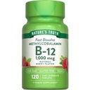 Nature's Truth B12 Vitamiin Sublingvaalsed tabletid | 1000 mcg | 120 Count | Vegan, Non-GMO & Gluteenivaba