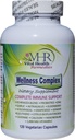 VHR Wellness Complex Immune Boosting Formula koos Echinacea, Goldenseal, Küüslauk, Probiootikumid, Elderberry, Astragalus, Viinamarjad, Cayenne, Bioflavonoids, Eleuthero, Ginger, VIT. C, Zinc. 120 Veg caps