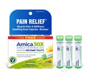 Boiron Arnica Montana 30X homöopaatiline ravim lihasvalu, lihaste jäikuse, vigastusest turse ja sinikate värvimuutuse leevendamiseks - 3 Count (240 Pellets)
