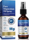 Üldine 2 Fl Oz Magneesiumõli pihusti - puhas ja orgaaniline - kõrge kontsentratsiooniga magneesium - mitte-GMO, gluteenivaba - kergesti imenduv (1 tk)