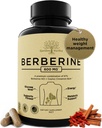 600 Mg Berberine Supplement - Berberine HCL & Ceyloni kaneeli kapslid naistele ja meestele - toetab tervislikku kehakaalu juhtimist ja seedimist
