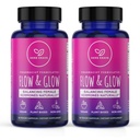 Voola ja sära Looduslik hormoonide tasakaal naistele - PMS & menopausi leevendamine krampide, meeleolu ja öiste higidega Donq Quai & Black Cohosh menopausi jaoks - 60 vegankapslit (2 pakendit)