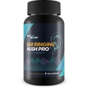 Kõrvarõngas Hush Pro - Tinnitus Relief Ringing kõrvad - Kuulmisabi täiendus - Tugi Vähendatud turse ja paranenud ringlus Ear Ringing Relief - Natural Formula Ear Ringing Pills