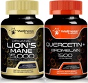 HEA LABSRX Quercetin Bromelain | Lions Mane kapslid