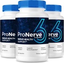 NutraRize (3 Pack) ProNerve6 Neuropathy, ProNerve 6 Närvitoe täiendus, Pro Nerve 6 kapslit, ProNerve6 Pastillas Arvustused (180 kapslit)