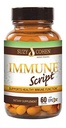Immune Script koos EpiCoriga hooajalise immuunsuse, soolestiku ja hingamisteede toetamiseks - sisaldab andrograafiat, pealuu, resveratrooli, oliivilehe ekstrakti, toetab värskendavat und - 60 kapslit