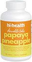 Hi-Health Papaya ananassi närimistabletid (250 tabletti)