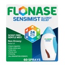 Flonase Sensimist Allergia Relief Nasaalse Spray Mitte-Uimaseks, 24-Hour Multi-Sümptom Allergia Relief - 60 Spray