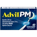 Advil PM 200 mg kaetud kapslid 40 ea