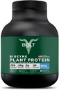 Bolt Biozyme Taimeproteiin | Veganproteiin supertoiduga Phycocyanin ja Ayurveda maitsetaimed | Täielik aminohappe profiil lihaste toetamiseks ja taastamiseks | 2Lb/32oz, 26 Servings | Madagaskar Vanilla