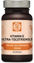 Ultra Tocotrienol 200mg Vitamin E Vegan – All 4 tocotrienols - Alpha Tocotrienol + Beta Tocotrienol + Gamma Tocotrienol + Delta Tocotrienol – No Tocopherols (30)
