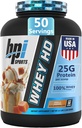 BPI Sports Whey HD Ultra Premium Protein Pulber Isolaat | Treeningvadakuvalgu pulber meestele ja naistele lihaste kasvatamiseks | Piimavalgu kontsentraadid | Šokolaadiküpsis/ Vanilla karamell, 4,07 naela