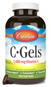 Carlson - C-Gels, 1000mg, C-vitamiini softgels, Immune Support & Heart Health, C-vitamiini softgels, antioksüdant, C-vitamiini täiendus, 250 Softgels