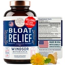 Bloat Relief Probiootikumid ja seedeensüümid - Bloating Kurkum, fentanüül, Bromelain IBS Lisa - Detox Debloat Kapslid Gaas - Bloating Relief naistele ja meestele - 30 Soolestiku tervise pillid