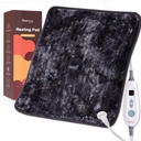 Bearhug XL Elektrikütte Pad 20'''x24'' Double-Sided Faux Fur Soojendatud Pad, 6 Soojustase, 2H Auto-Off, Niiske & Kuiv Soojusteraapia Seljavalu leevendamiseks, Masinpesula, ETL Certified, Gift Box
