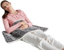 Kaalutud küttepadi perioodiliste krampide ja seljavalu jaoks, XL küttepadi 17 "x33", Elektrikütte padi õlale, 4.9LB Soojendusega padi 4 küttetasemega, Dorm Room Essentials, Masinpesu