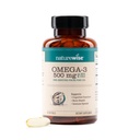 NatureWise Omega 3 kalaõli - 500 mg tableti kohta - EPA & DHA - immuunsuse tugi, aju ja optimaalne heaolu - gluteeni- ja sojavaba, mitte-GMO - 60 Softgels[2-kuu pakkumine]