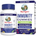 MaryRuth Organics Sugar Free Immunity Gummies | Powerful Blend | Elderberry C-vitamiin & Zinc | Vitamiin D3 & Echinacea | Immune Support Supplement | Gummies for Kids & Adults | Vegan | Non GMO | 90ct