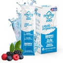 MyHy Zero Vedelhüdratatsiooni paketid, Suhkruvaba elektrolüütide Joogi Segu Hüdreerimise Toetamiseks, Dehüdratsiooni Relief Reisimiseks, Rasedus, Fitness, Bachelor & Bachelorette Party - Berry, 5 Count