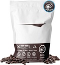 XEELA taimepõhine veganvalgu pulber - sõltumatult testitud - 25 g kõrge proteiini, hernevalk meestele ja naistele - vitamiinid ja mineraalid, mitte-GMO, piima ja gluteeni vaba, LowCarb & LowFat (Java Chip)