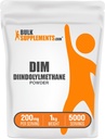 BulkSupplements.com DIM pulber - diindolüülmetaani pulber, DIM täiendus meestele ja naistele - maitsestamata & gluteenivaba, 200 mg serveerimise kohta, 1 kg (2,2 naela) (pakk 1)