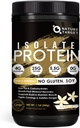 LOODUS SIHT Isolaadi vadakuvalgu pulber Vanilla, 25 g valku Madala süsivesikusisaldusega suhkruvaba ja gluteenivaba, 5,5 g BCAA-sid, rikas kiudainetes ja mineraalides, 1,1 naela, 16 serveerimist