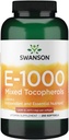 Swanson E-vitamiini segatud tokoferoolid 1000 Iu (671,1 milligrammi) 250 Sgelit