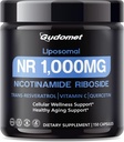 Liposomaalne NR (nikotiinamiid ribosiid) koos trans-resveratrooliga, C-vitamiin ja kvertsetiin - toetab rakkude heaolu ja tervislikku vananemist - 150 kapslit - valmistatud USA-s