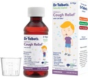 Dr Talbot's Cough Relief Vedel meditsiin looduslikult inspireeritud koostisosadega lastele sisaldab annustamist, looduslikku Elderberry mahla Maitse, 4 Fl Oz
