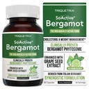 SoActive Bergamot: 2.5X tõhusam, Itaalia Citrus Bergamot Fütosoom - kliiniliselt valideeritud | täiustatud viinamarjaseemne ekstraktiga - toetab kolesterooli ja kehakaalu juhtimist (60 kapslit)