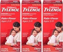 Tylenol Chld Cherry Liq Suurus 4 Fl oz Tylenol Laste kirss Blast Suukaudne suspensioon Pakend 3