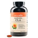 NatureWise CLA 1300 - 95% aktiivne konjugeeritud linoolhape naistele ja meestele, mitte stimuleeriv, toetab kehakaalu ja sobivuse eesmärke - mitte-GMO, gluteenivaba - 180 softgels[2-kuu pakkumine]