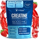 HEA LABSRX Kreatiin Gummies 5000mg, 30 Servings Kreatiin Monohüdraat Gummies, Maasikas Maitse Kreatiin Meestele - Pakend 2