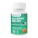 WELMATE Allergia leevendamine - Fexofenadiin HCl 180 mg - Mitte- unine antihistamiin - 200 loendatavat tabletti