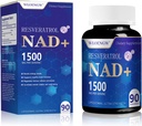 Uus NAD-lisa - Liposomal NAD+ Lisa koos Resveratrol 90 Count (1500MG)
