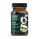 Gaia maitsetaimed Kiire kaitse - kiire toimega immuunsuse tugilisa * - Echinacea, must leedrimarja, ingveri ja andrograafia - 20 Vegan Vegani Vegani fütokapslit (2-päevane pakkumine)