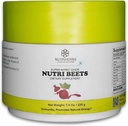 Superlämmastikoksiidi nutripeedid - 225 g | Orgaaniline suhkrupeedi juurepulber, granaatõunad ja punane Spinach südame tervise, energia ja vererõhu toetamiseks | Kardiovaskulaarne võimendaja | 30 serveerimist