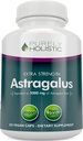 Astragalus kapslid 5000 mg - 250 kapslit, 8+ kuu pakkumine - kõrgem tugevus Astragalus juure ekstrakt 20: 1 - Mitte GMO, taimetoitlane ja vegan sõbralik - toetab immuunsüsteemi ja südame-veresoonkonna