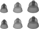 Segakomplekt Phonak Power Smokey Kuppel Väikesed keskmised suured kuppelid, Sonova asendamine, Kuulmisabi Domes Kõik vastuvõtjad -1 Pack/6 Domes Kokku
