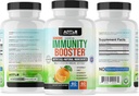 Immunity Supplement, Vitamiin C, D3, Tsink, Elderberry, Echinacea kapslid