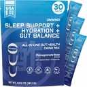 Unwind Soolestiku Tervisejook Segu Õunasiider Äädikas Prebiootikum, Probiootikumid Seedetrakti Tervis Naistele & MensMelatoniinivaba,Valerian Juur,Chamomile|Relaxation Sleep & Hydration|Promegranate Rose,30 Servings
