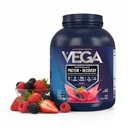 Vega Sport Vegan Valgu Pulber + Taastamine - 30 g Taimne Valk Serving, Berry, 45 Servings, 5 g BCAAs, Probiootikumid, NSF Certified, Sest Shakes & Smoothies, 4,2lbs (Paketing May Vary)
