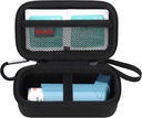 Elonbo astma inhalaator kandekott, reisikorraldaja kott Ventolin Inhaler, Extra Interior Võrgusilma Tasku Fits Astma Mediction, Black + Inside Black (CASE AINULT!) Inhalaatorravim ei hõlma
